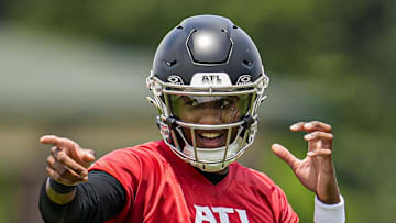 Atlanta Falcons quarterback Michael Penix Jr. comes in at No. 30 behind Saints' Tyler Shough in NFL.com rankings. 