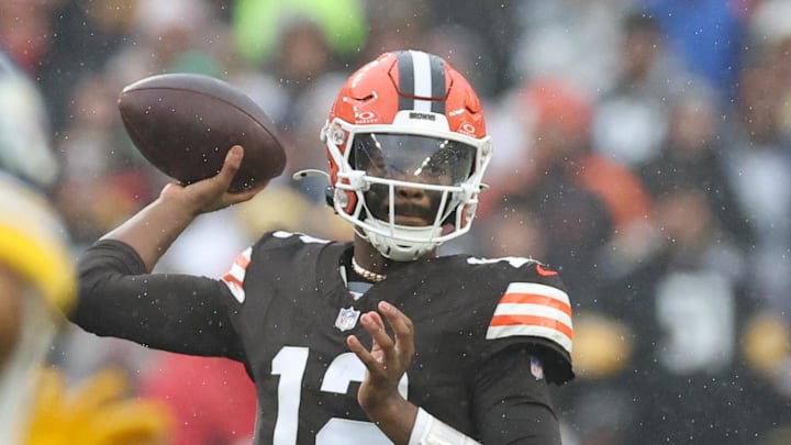Cleveland Browns quarterback Shedeur Sanders
