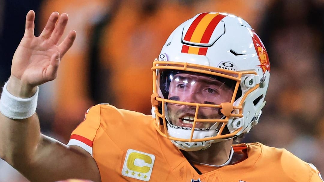 Baker Mayfield and the Tampa Bay Buccaneers are still very alive in the NFL Playoff Picture, despite some bad losses. (Mandatory Credit: Kim Klement Neitzel-Imagn Images)