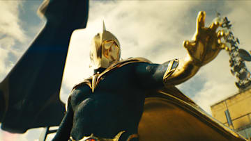 PIERCE BROSNAN as Dr. Fate in New Line Cinema’s action adventure “BLACK ADAM,” a Warner Bros. Pictures release.