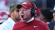 Arkansas Razorbacks interim coach Bobby Petrino led the Hogs to a 21-5 record in his last two seasons as the head coach. Could he recreate that magic if given a fresh start in 2026?