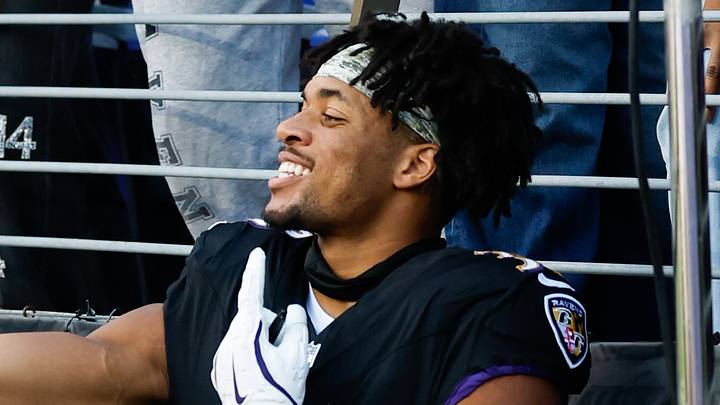 Baltimore Ravens safety Keondre Jackson