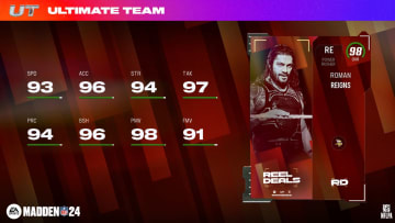 Here's how to get Roman Reigns in Madden 24 Ultimate Team.