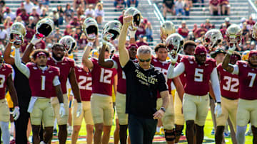 Head coach Mike Norvell leads Florida State into their matchup against the Pittsburgh Panthers on Oct. 11; the match up falls on his 44th birthday.