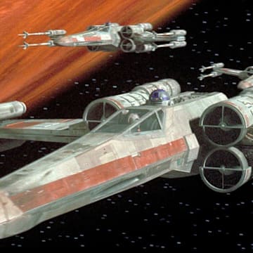 Star Wars X-Wing ship