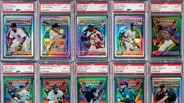 Collection of PSA Graded 1993 Topps Finest Refractos