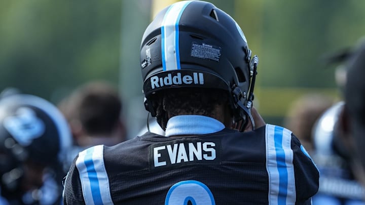 Tyran Evans during a high school game prior to his Tennessee Volunteers/College Football commitment. Tyran Evans during a high school game prior to his Tennessee Volunteers/College Football commitment.