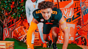 Carter Gooden on his Tennessee Volunteers official visit