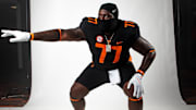 Edward Baker on his Tennessee Volunteers official visit