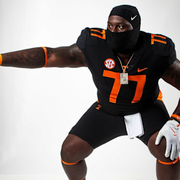 Edward Baker on his Tennessee Volunteers official visit