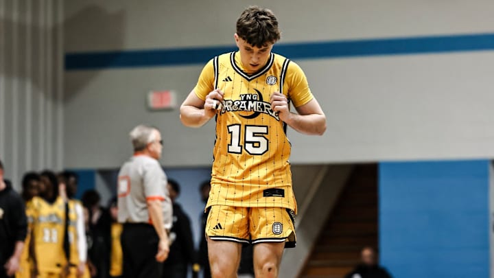 Eli Ellis during an away game with YNG Dreamerz Eli Ellis during an away game with YNG Dreamerz