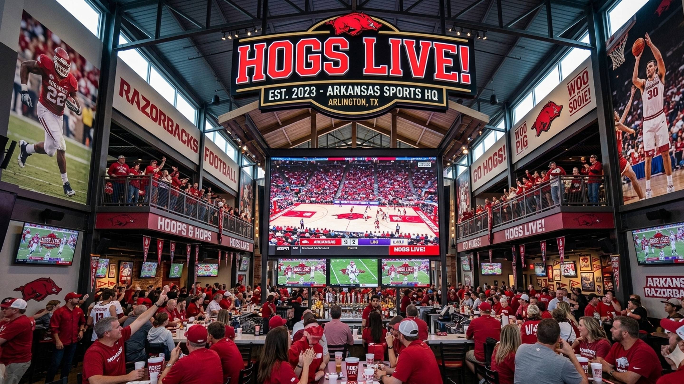 If Firm Says Do It, Arkansas Should Take Gamble on Hogs Live! Concept