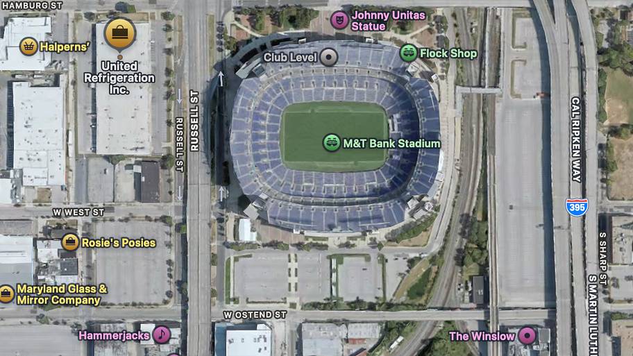 M&T Bank Stadium.