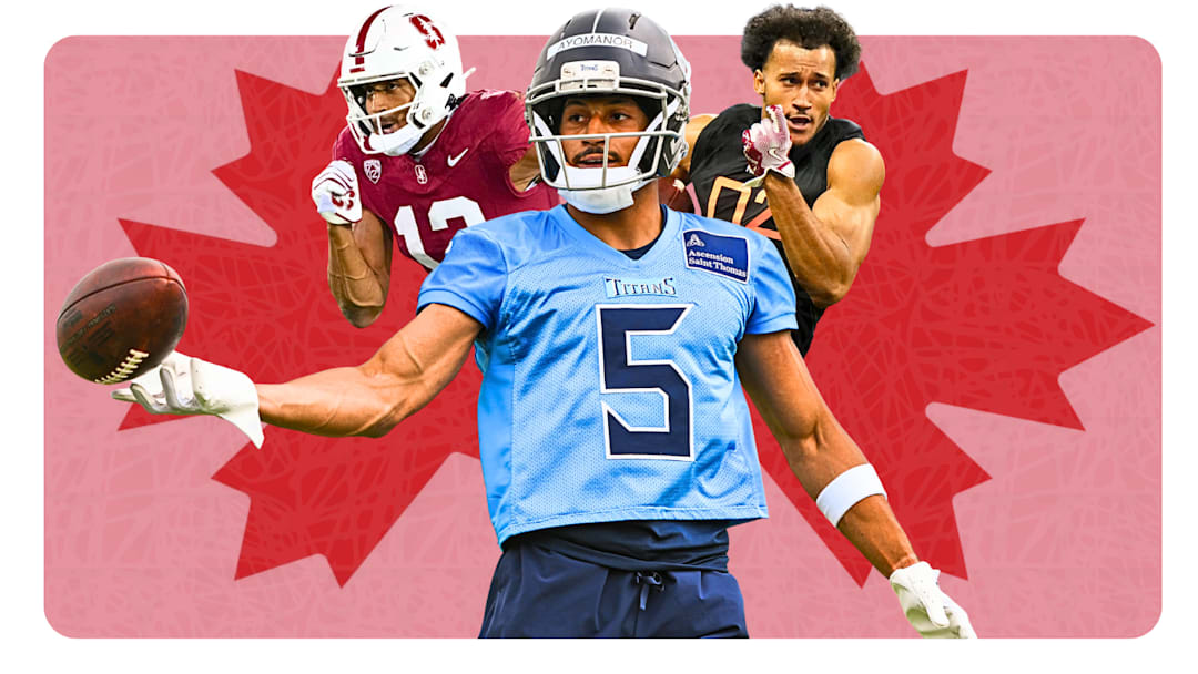 Tennessee Titans WR Elic Ayomanor