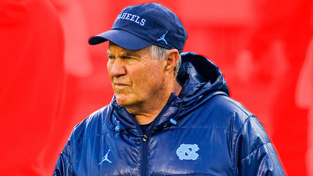 North Carolina head coach Bill Belichick