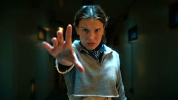 STRANGER THINGS: SEASON 5. Millie Bobby Brown as Eleven in Stranger Things: Season 5.