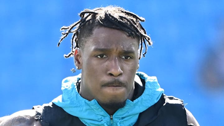 Former Carolina Panthers wide receiver Terrace Marshall Jr. 