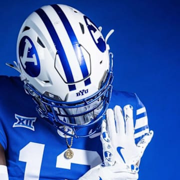 La Verne cornerback Jaxson Gates on an official visit to BYU on Sunday, June 28, 2025. 