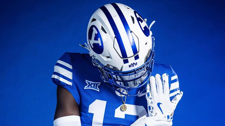La Verne cornerback Jaxson Gates on an official visit to BYU on Sunday, June 28, 2025. La Verne cornerback Jaxson Gates on an official visit to BYU on Sunday, June 28, 2025.