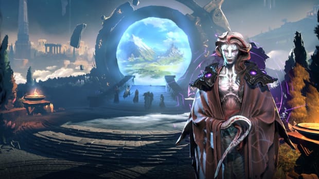 Age of Wonders 4 screenshot of an Eldritch Sovereign.