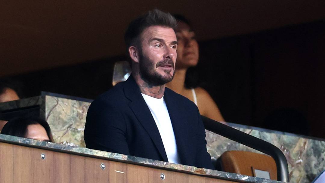 David Beckham attended a number of World Cup matches. 