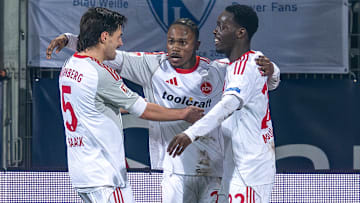 Mohamed Ali Zoma (Mitte) könnte den FCN verlassen