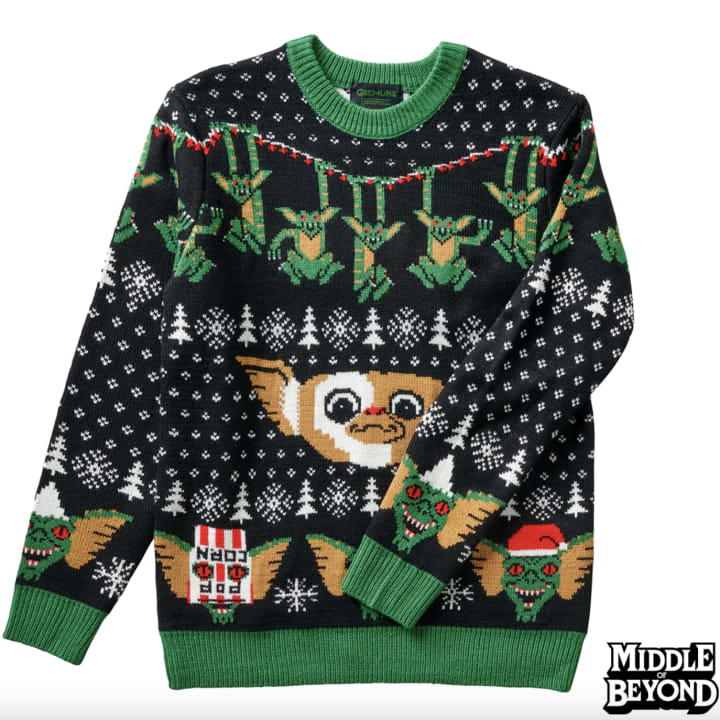 Best ugly Christmas sweaters: Gremlins Sweater