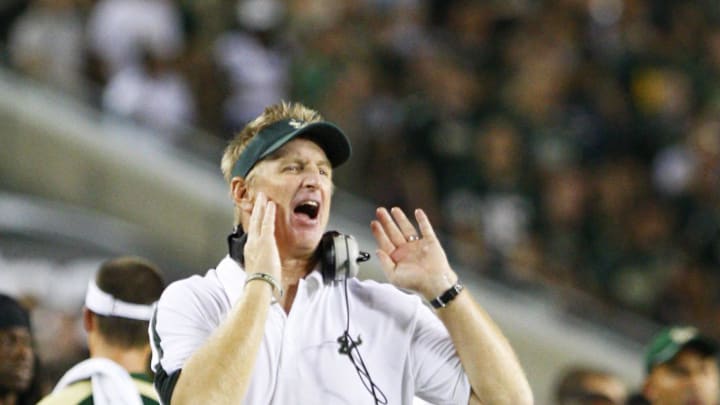 During his tenure as USF's head football coach, Jim Leavitt was intense and driven.