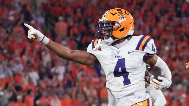 LSU cornerback Mansoor Delane 