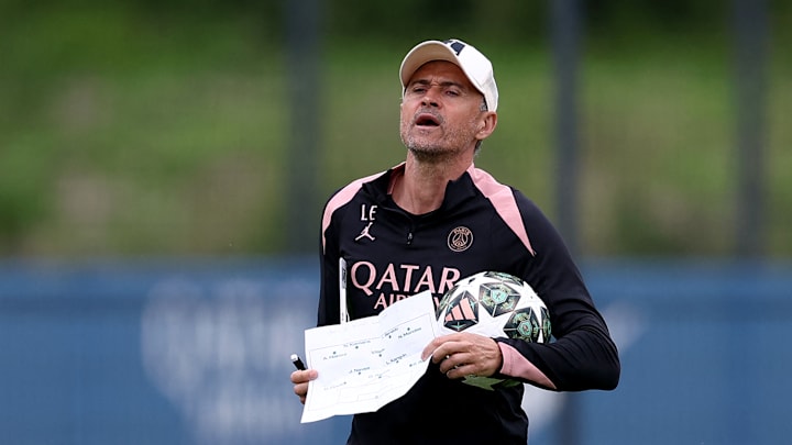 Luis Enrique - PSG Luis Enrique - PSG