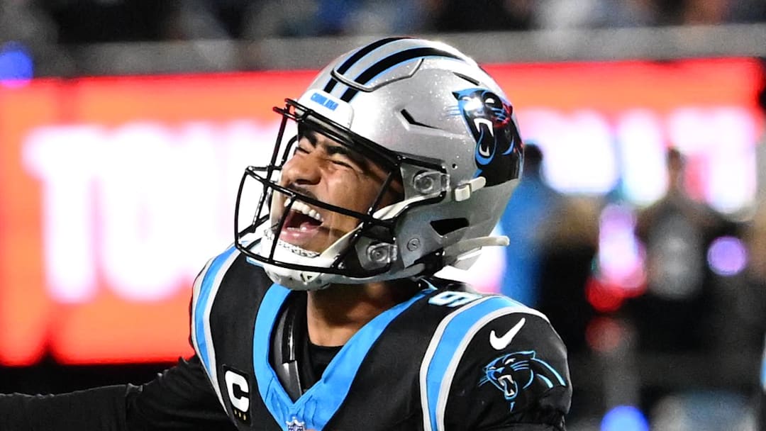 Carolina Panthers quarterback Bryce Young