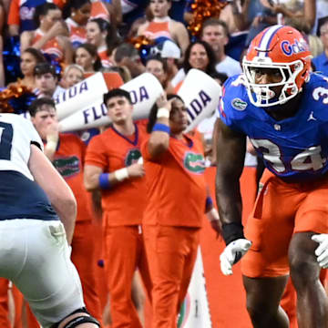 Florida Gators edge rusher George Gumbs Jr. had his coming out party against Samford