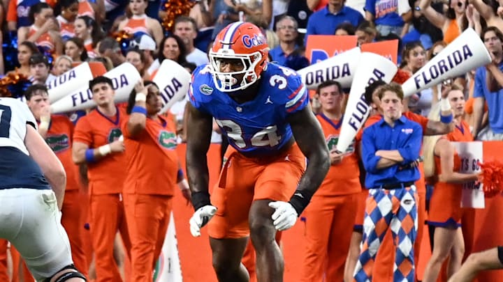 Florida Gators edge rusher George Gumbs Jr. had his coming out party against Samford