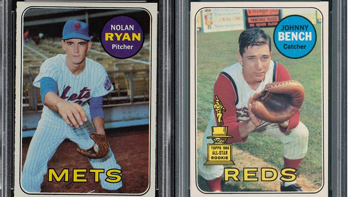 The 5 Most Iconic and Valuable 1969 Topps Baseball Cards