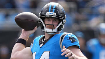 Carolina Panthers quarterback Andy Dalton