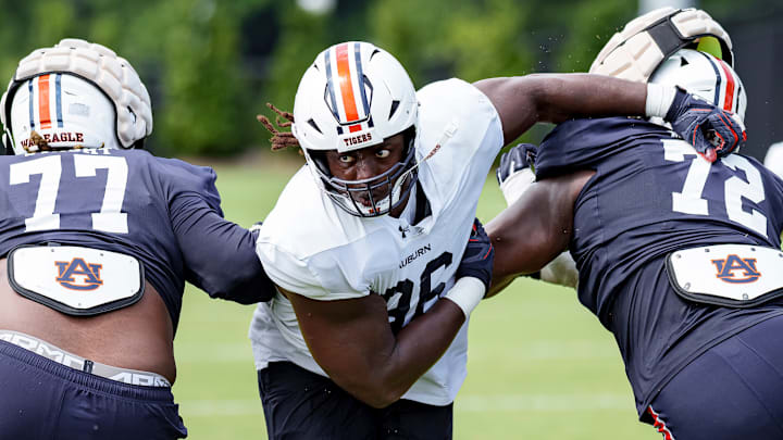 Auburn Tigers defensive lineman Philip Blidi is an Indiana Hoosiers transfer from the state of New Mexico 