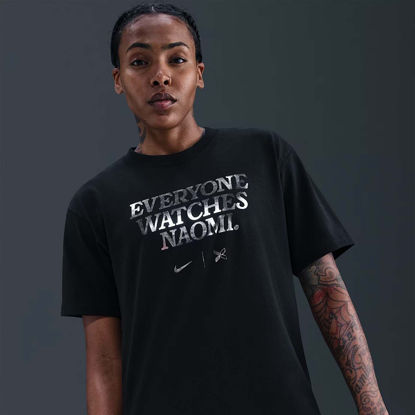 naomi osaka t shirt nike