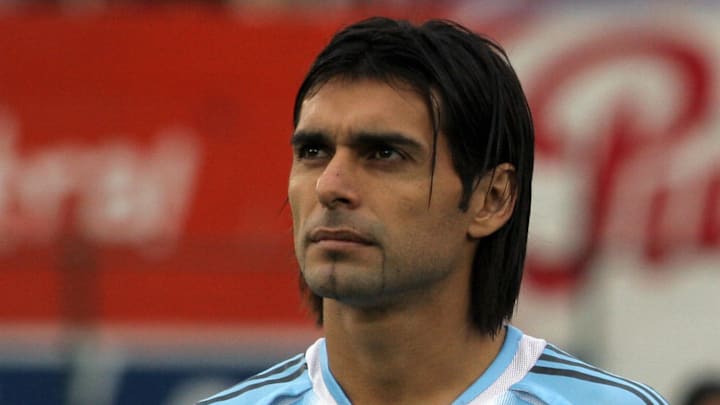 Argentine soccer team player Roberto Aya