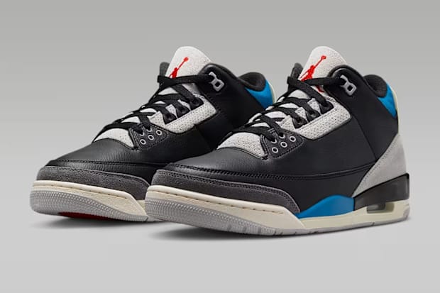 Side view of the Air Jordan 3.