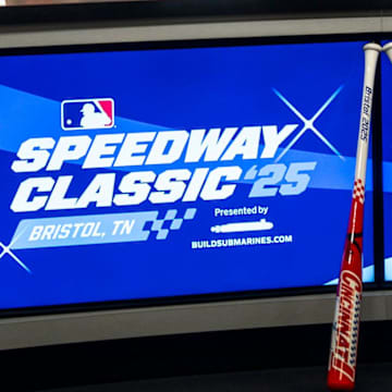 Bristol Motor Speedway will host the Atlanta Braves and Cincinnati Reds Saturday