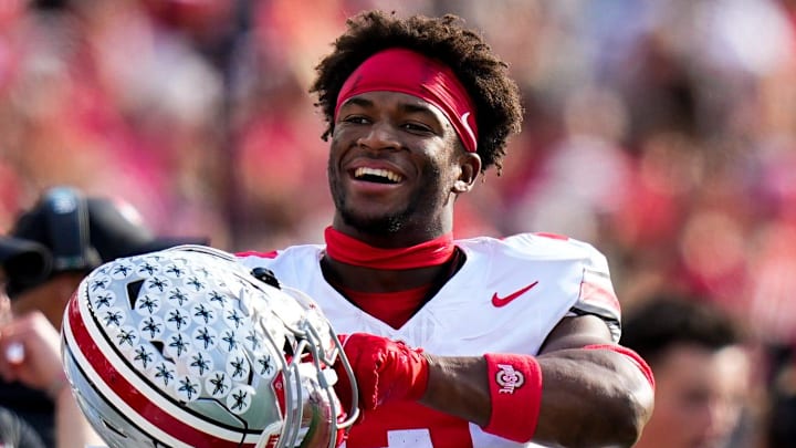 Ohio State Buckeyes defensive back Caleb Downs