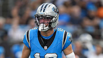 Carolina Panthers wide receiver Adam Thielen