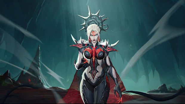 Hela Queen in Black skin in Marvel Rivals.