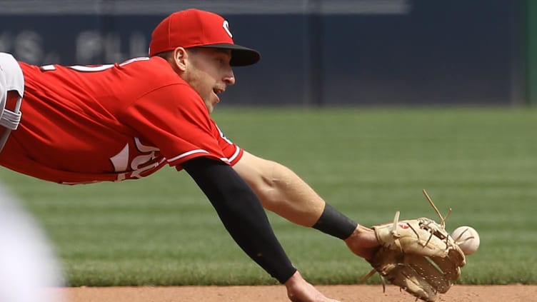 Cincinnati Reds third baseman Spencer Steer.