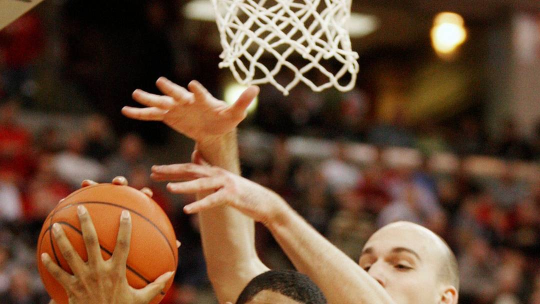 Northwestern Wildcats center Luka Mirkovic 