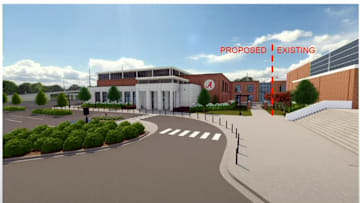 Proposed Alabama basketball practice facility