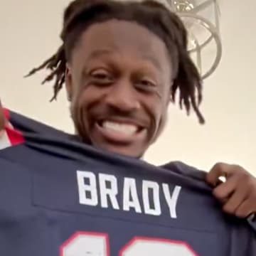 Brown grew up a Patriots fan