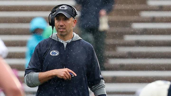 Penn State Nittany Lions head coach Matt Campbell