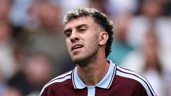 Matteo Ruggeri hurt his hamstring against Brentford.