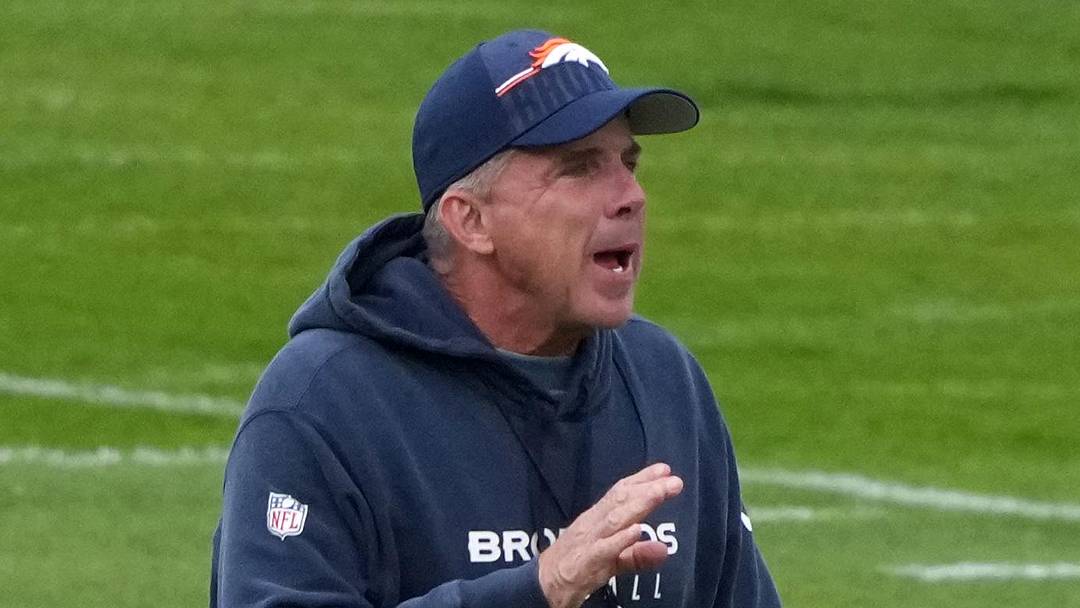 Denver Broncos head coach Sean Payton